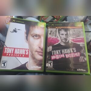 Lot of 2 Tony Hawk XBox games